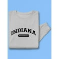 thumbnail image 3 of Indiana, Indianapolis Men Sweatshirt, Male 3X-Large, 3 of 4