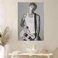 thumbnail image 2 of Machine Gun Kelly Poster | MGK Wall Art | Rap Rock Music Print | Punk Aesthetic Poster | Celebrity Decor | Music Fan Gift Poster Size 24''x36'' Googate, 2 of 5