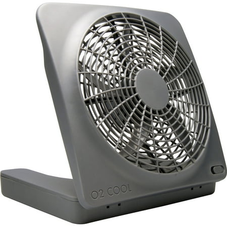 O2COOL 10 inch Battery or Electric Portable Fan (Best Portable Battery Powered Fan)