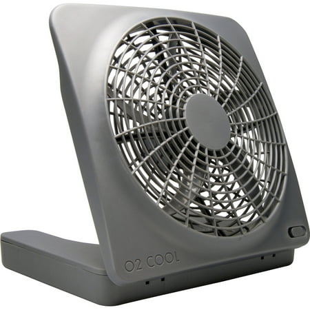 O2COOL 10 inch Battery or Electric Portable Fan (Best Battery Operated Fan)