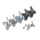 thumbnail image 5 of Soportes de Estante DYNWAVEMX Acero Inoxidable Universal Plata, 5 of 8