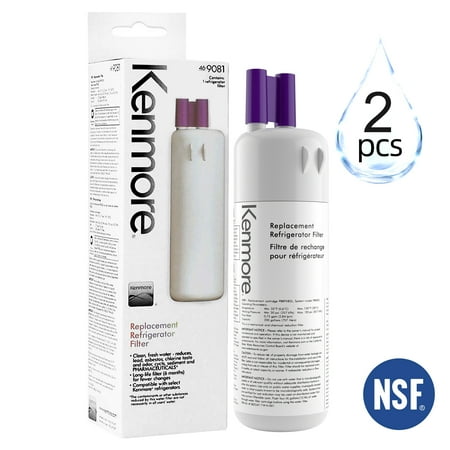 

2 Pack Kenmore 9081 469081 46-9930 Refrigerator Water Filter Sealed Replacement