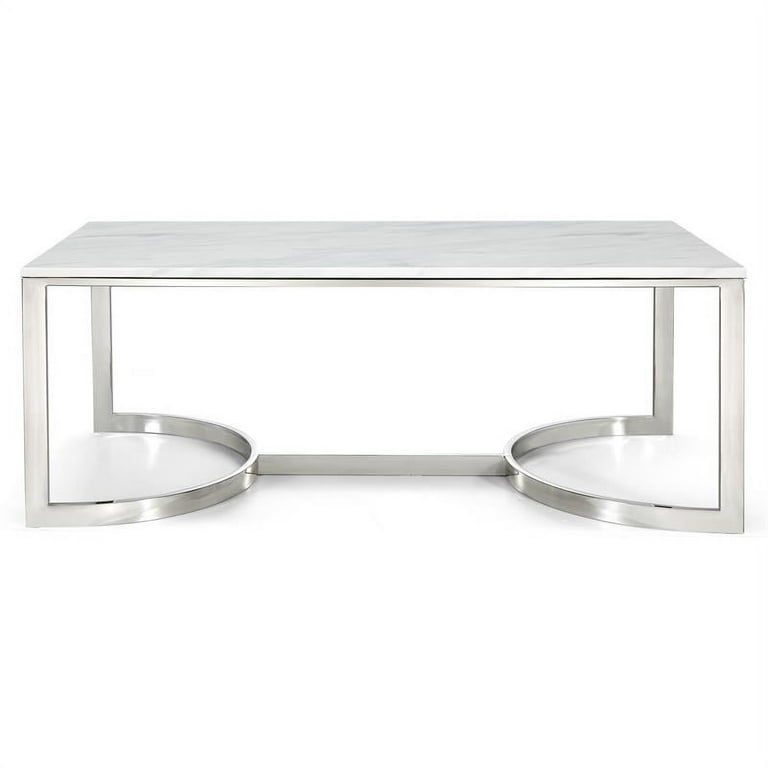 Meridian Furniture Copley Chrome Coffee table Meridian Furniture Copley Chrome Coffee table