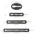 thumbnail image 3 of WINDLAND 2set Kayak Accessories Mount Track Kayak Slide Track Rail Bracket Easy to Use, 3 of 8