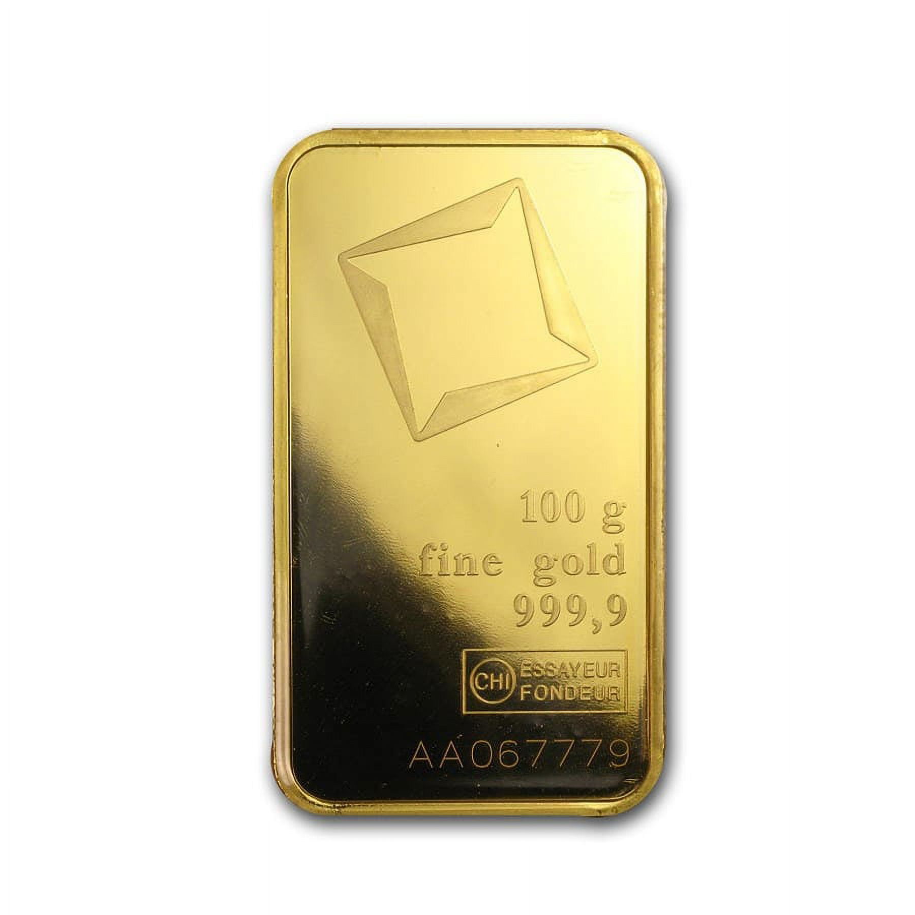 100 gram Gold Bar - Valcambi (In Assay)
