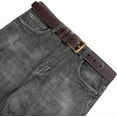 thumbnail image 6 of Big & Tall Belt for Mens 56"-80" Genuine Leather Belt Reinforced Strap Extra Long Belts for Casual Work Jean, 6 of 7