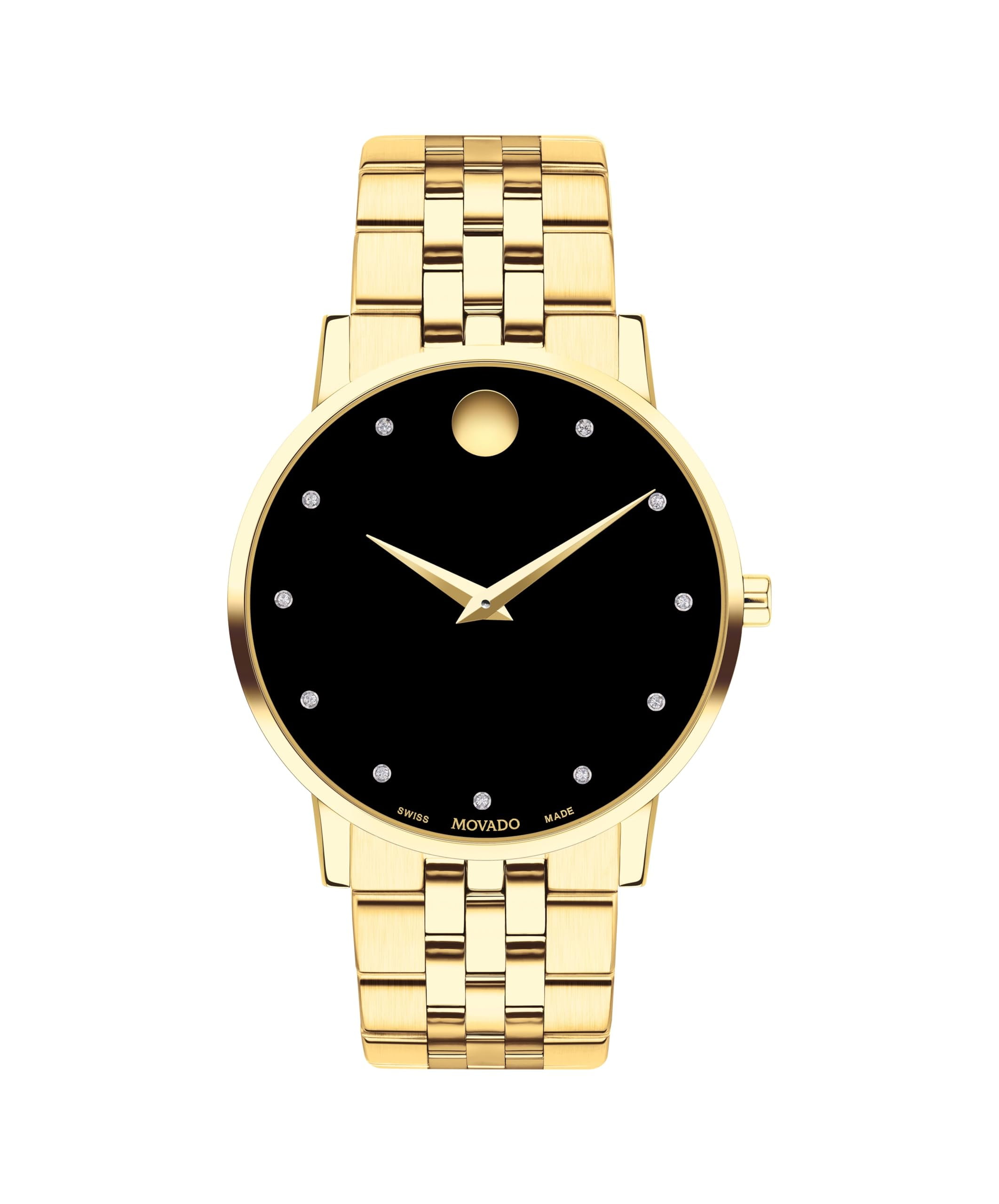 Movado Classic Bangle Sapphire Crystal Mother of pearl dial  display picture 1