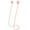 Light Pink, variant on Soumake Magnetic Anti-lost Wireless Earphone Hanging Rope Cable Lanyard for Air-pods 1 2