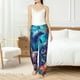 thumbnail image 4 of Fotbe Underwater Turtle Dolphin Octopus Pantalones de Pijama para Mujer, Pantalones de Dormir, Pantalones Pj con Cordón y Bolsillos-XX-Large, 4 of 6