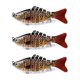 thumbnail image 2 of Soidarity Paquete de 3 señuelos de pesca de plástico de agua salada cebo falso atracción al aire libre Swimbaits artificiales Crankbait accesorio 10cm Pescar tipo 13 Soidarity OD023723-13, 2 of 6