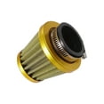 thumbnail image 6 of 2pcs Universal 40mm Air Filter Cleaner Round Tapered Replacement for Motorcycle Car Gold Tone, 6 of 6