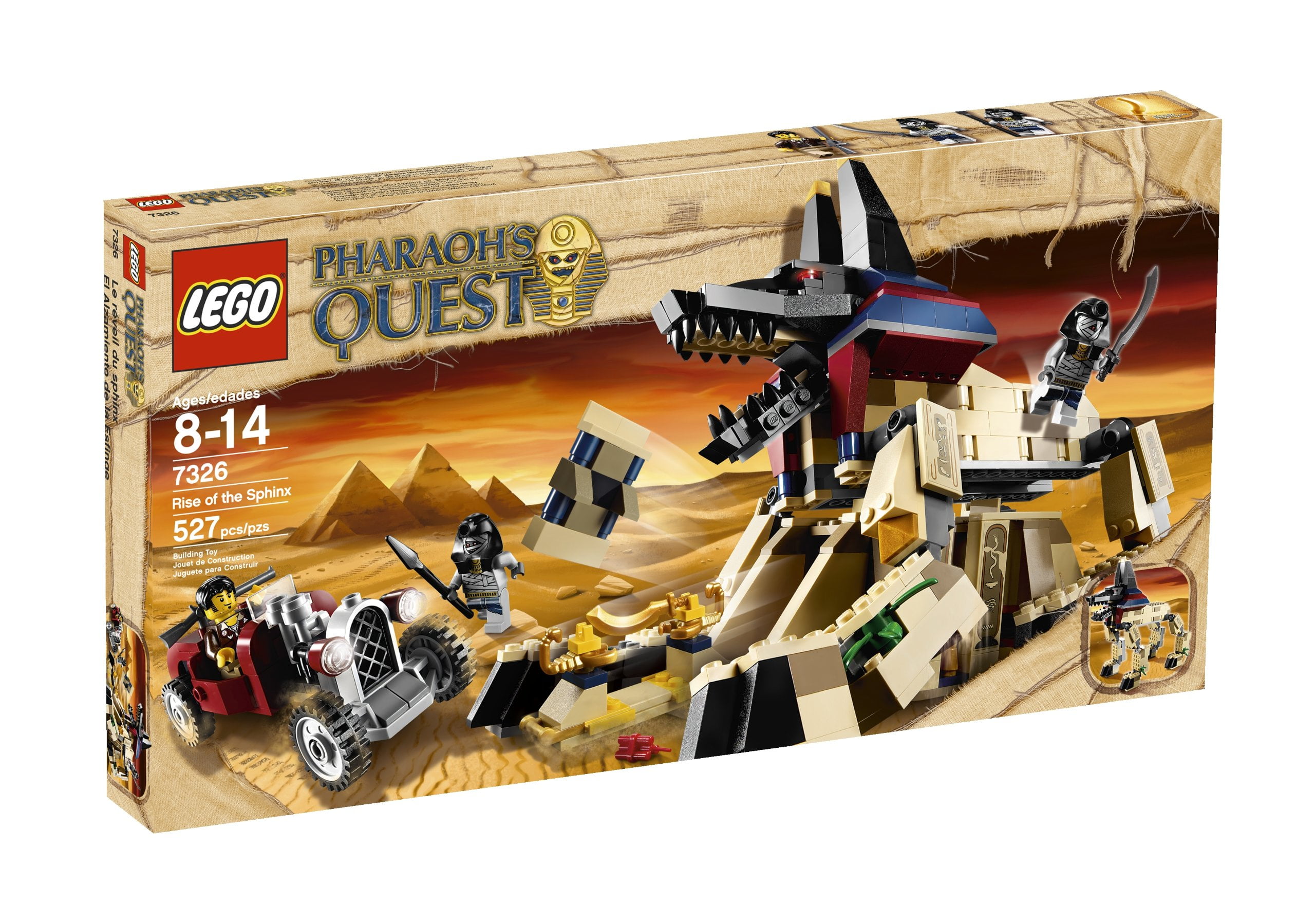 Pharaoh s Quest Scorpion Pyramid Set LEGO 7327 Walmart