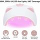 thumbnail image 3 of 60w Led Uv Nail Lamp For Gel Nail Polish With 3 Timers (30/60/99s) Auto-sensing Digital Display, Fast Nail Dryer Curing Lamp For Nail Art, Uv La, 3 of 5