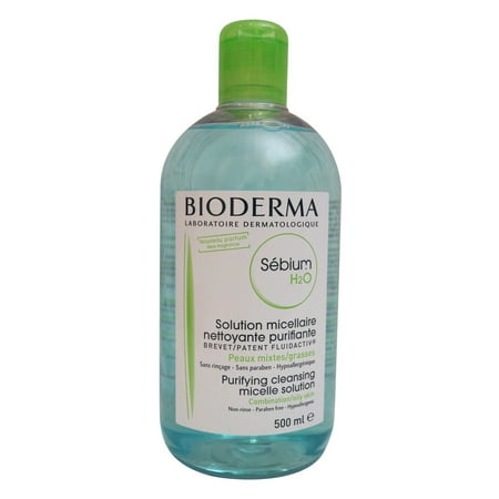 Bioderma Sebium H2O Micelle Solution, 16.9 Oz