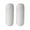White, variant on 2 Pack 10"Dx27.5"L Boat Fenders for Docking Boat Bumpers Ribbed Center Hole Boat Bumpers for Docking for 20-50ft Boat