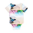 thumbnail image 5 of Balery Butterfly In Blossoms Zen Pattern Baby Climbing Clothes Infant Bodysuit Cute Infant Bodysuit Baby Romper-2 Years, 5 of 7
