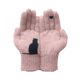 thumbnail image 4 of Qarigey Guantes cálidos de invierno y otoño con estampado de gato y pájaro para mujer y hombre, guantes de trabajo con parches suaves a Type2 NO2, 4 of 6
