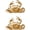 Crab, variant on Gold Butterfly Figurine Home Decor, Solid Metal Butterfly Centerpiece Decoration, Mini Insect Ornament Animal Desk Figurines for Home Office Desktop