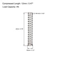 thumbnail image 3 of Unique Bargains 3mm x 0.5mm x 20mm 304 Stainless Steel Compression Spring 4N Load Capacity 10Pcs, 3 of 4