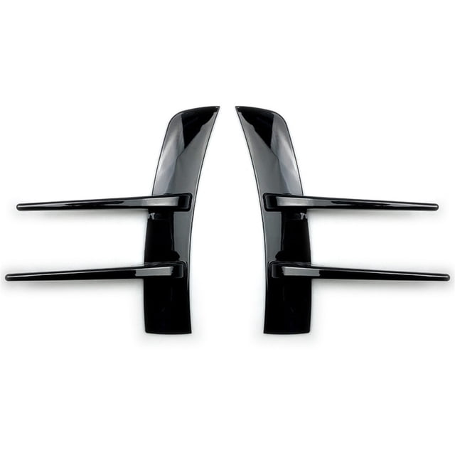 Lefu Front Bumpers Lip Air Vent Trim Spoiler Canards Splitter For Benz A180 A200 A220