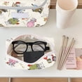 thumbnail image 3 of Large Capacity Cosmetic Bag With Cat Print Double Zipper Closure Travel Makeup Organizer For Toiletries And Stationery Storage, 3 of 5