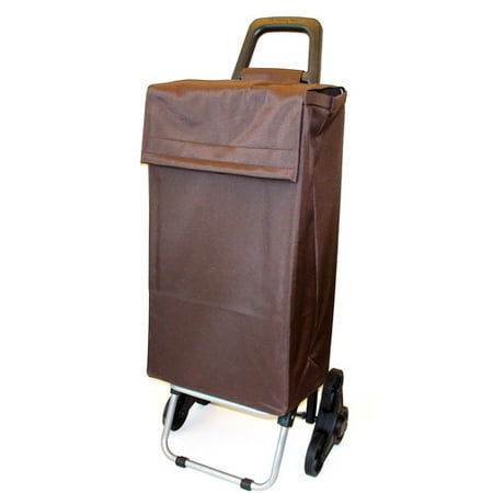 Stair Conquerer Shopping Cart, Brown