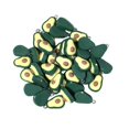 thumbnail image 4 of 10 Piezas de Colgantes Macarena para Hacer Joyas Artesanal Estilo C 23,5x14 mm Multi, 4 of 8