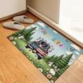 thumbnail image 3 of Happy Easter Mastiff American Flag Truck Bunny Ears Doormat Mastiffs Dog Lover Gifts Idea Indoor Outdoor Welcome Mat - 03001, 3 of 5