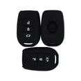 thumbnail image 2 of Decodeary 3pieces Car Key In Style Silicone Car Key Case Non-toxic Silicone Car Key Cases black, 2 of 6