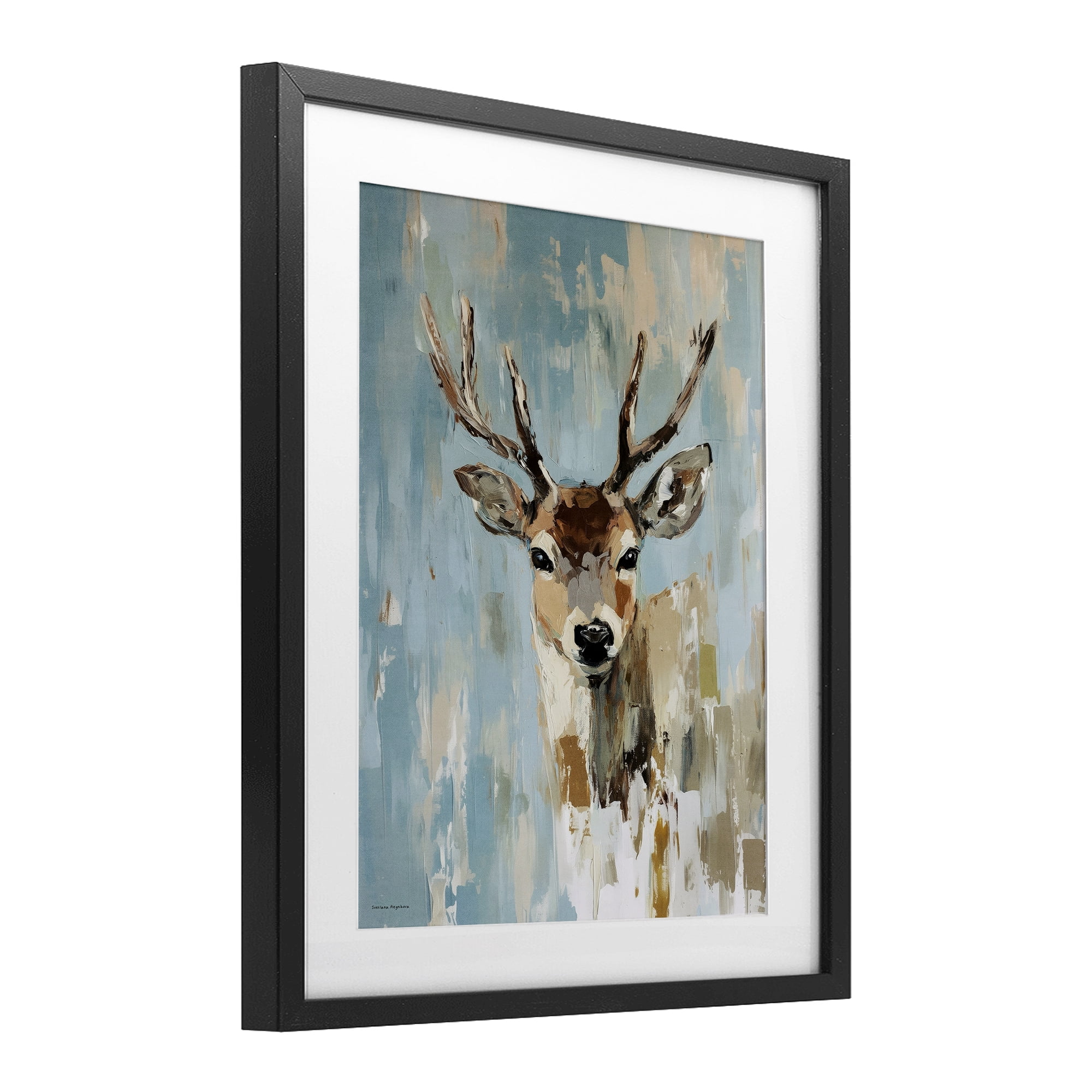 Stupell Industries Echoes Of The Wild Black Framed Print Under Glass, design by Svetlana Aleynikova