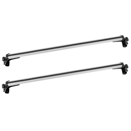 47.24in Universal Top Roof Rack Cross Bar Cargo Carrier Aluminum Crossbar Rack