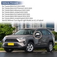thumbnail image 2 of Reemplazo de tapa de espejo lateral izquierdo ABS blanca para Toyota RAV4 XLE 2019-2025, 2 of 7