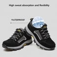 thumbnail image 6 of Safety Shoes Men Women Work Shoes Warm & Waterproof Work Boots with Steel Cap for Winter Eu 35-48, 6 of 8