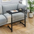 thumbnail image 2 of Ktaxon Adjustable Laptop Table Stand Computer Desk Sofa Side Bed Tray Rolling Black, 2 of 10