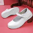 thumbnail image 2 of YOURDIARY Womens Nurse Shoe Wedge Casual Shoes Platform Loafers Low Top Driving Work Shoes, 2 of 4