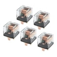 thumbnail image 1 of Unique Bargains 5 Pcs Waterproof Relay DC 12V 60A 5 Pin Relay Car Charge Case Universal Durable Plastic Transparent, 1 of 7