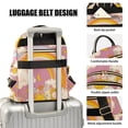thumbnail image 3 of FORMRS Mini Backpack Purse for Women Quilted Travel Daypack Casual Shoulder Bag, Purple Retro Rainbow, 3 of 7