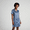 ab01_Light Blue, variant on Elvqul Solid Nightgowns for Women Short Sleeve Summer Loungewear Black Holiday Button up Nighty Nightgowns