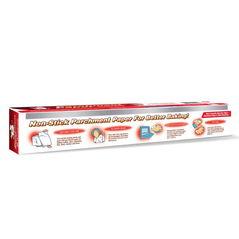 Big Chef Parchment Paper, 25 Square Feet, Paper & Plastic