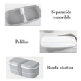 thumbnail image 2 of Lonchera Topper Portatil Divisiones 2 Niveles Anti Derrames Dara Baby Otr0054, 2 of 5