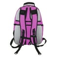 thumbnail image 2 of MOJO Pink Milwaukee Brewers Backpack Laptop, 2 of 5