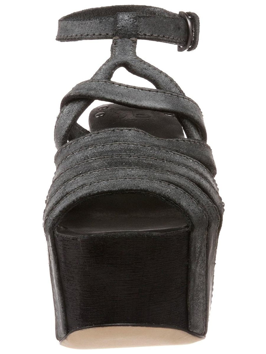 Joe's Jeans Briggs Women's Black Wedge Sandal 8M Joe's Jeans Briggs Women's Black Wedge Sandal 8M