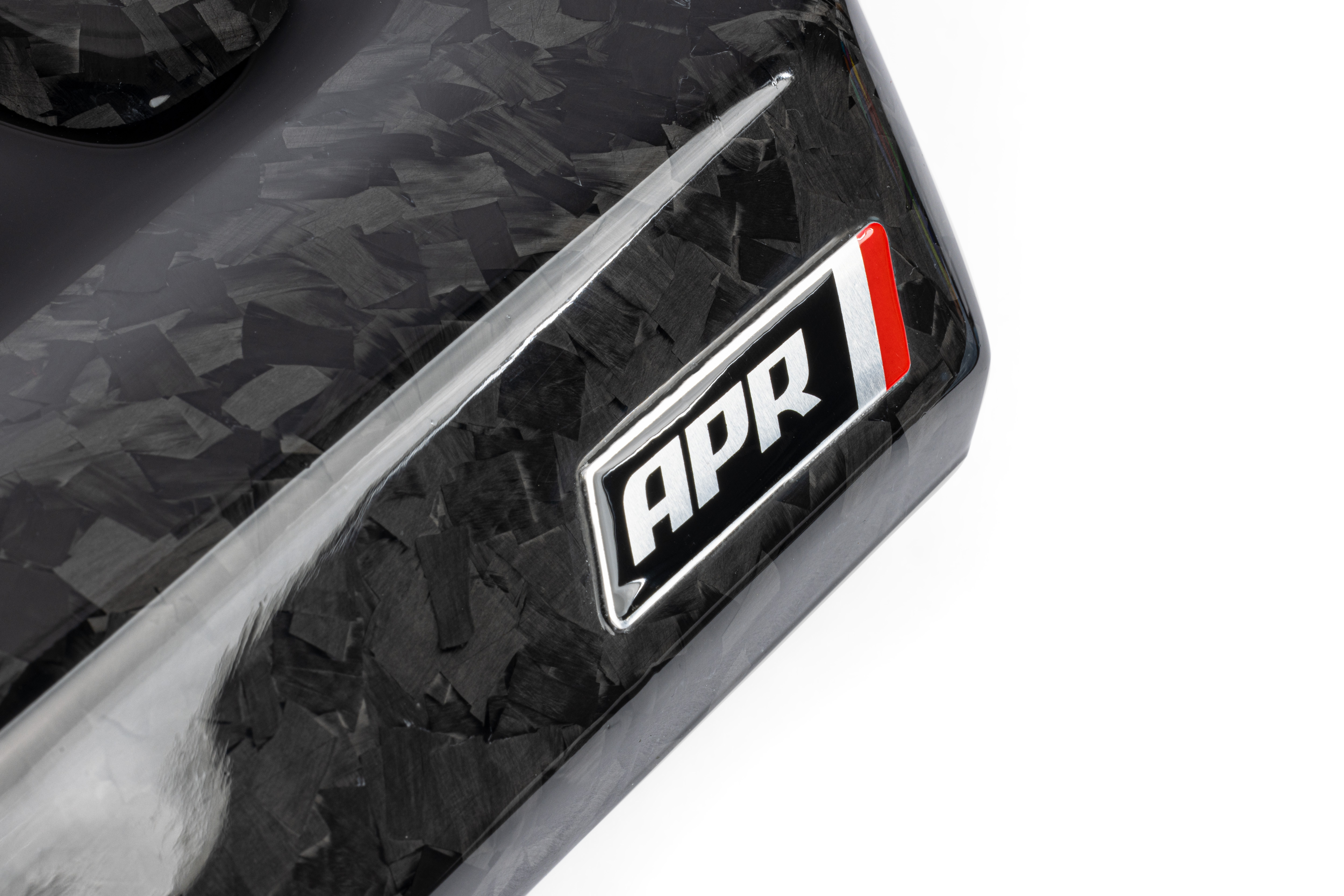 APR MS100233 Carbon Fiber Engine Cover - Gloss Forged