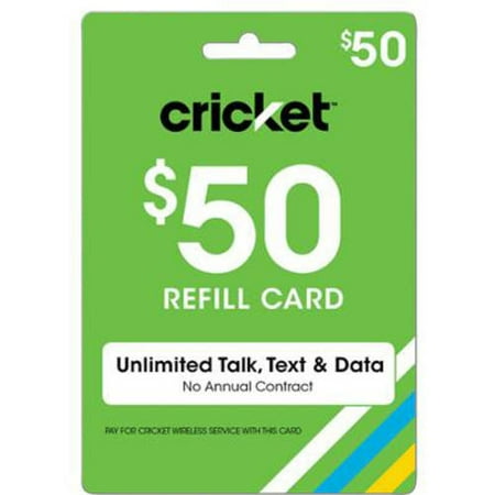 (Email Delivery) Cricket PayGo $50 Card