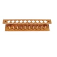 thumbnail image 2 of Rectangular Test Tube Holder Rack For Laboratory And Home Use 35.6X6.4X9Cm Chocolate Corrosion Resistant 1Pcs, 2 of 4