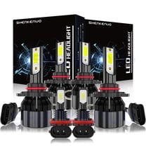 For 2013-2015 Toyota RAV4 LED Headlight Bulbs 9005/hb3 High/Low Beam H11 H8 Fog Light 6000k 6pcs