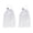 White/2 Pcs, variant on 2 Pcs Fine Mesh Filter Bags for Leaf Vacuum Pool Cleaners, 8" x 13" Replacement Net Bags, Locking Cord, Holds Leaves, Debris, Universal, Leaf Terminator