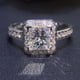 thumbnail image 1 of Anillo conmemorativo de diamante cuadrado exquisito de diamante cuadrado geométrico de moda regalo de joyería de boda de compromiso para mujer Wmkox8yii fajkfhkj2525, 1 of 6