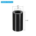thumbnail image 2 of M10 Aluminum Spacers, 10 Pcs Metal Spacer Aluminum 3/8" ID x 3/4" OD x 1-1/2" L Standoff for 3/8" or M10 Screw Bolts, 2 of 5