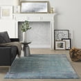 thumbnail image 5 of 5â€™ x 7â€™ Blue Distressed Medallion Area Rug, 5 of 7